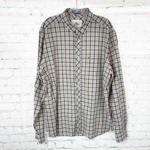 Lacoste Plaid long Sleeves Men’s Botton Down shirt